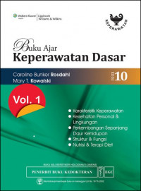 Image of Buku Ajar Keperawatan Dasar Volume 1
