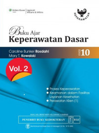Image of Buku Ajar Keperawatan Dasar Volume 2