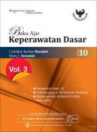 Image of Buku Ajar Keperawatan Dasar Volume 3