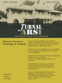 Image of Jurnal Arsi Volume 10 Nomor 2, 2024