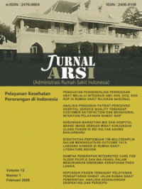 Image of Jurnal Arsi Volume 12 Nomor 1, 2026