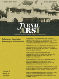 Image of Jurnal Arsi Volume 12 Nomor 2, 2026
