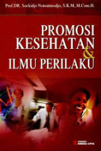 Image of promosi kesehatan dan ilmu perilaku