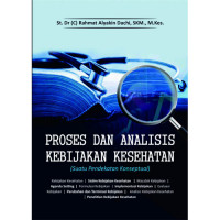 Image of Proses dan Analisis Kebijakan Kesehatan