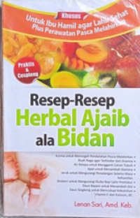Image of Resep-Resep Herbal Ajaib Ala Bidan